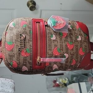Juicy Couture strawberry 🍓 sling bag NWT
